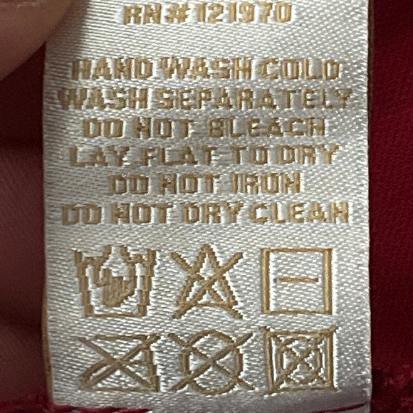 Maxi Dress Women XL Red Metallic Boho Tiered Smocked Ethereal Flowy Cottagecore - Picture 13 of 15